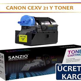 Canon C-EXV21 IR-C2380 IR-C3380 IR-C2550 IR-C2580 IR-C3080 IR-C3380 Sarı Muadil Toner