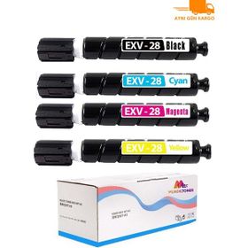 Canon CEXV28 IR-C5250 Muadil Toner Set