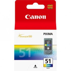 Canon CL-51 0618B001 Renkli Orijinal Kartuş