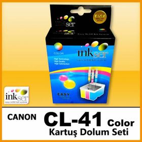 Canon CL-511 Uyumlu Renkli Kartuş Dolum Seti
