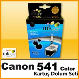 Canon CL-541 Uyumlu Renkli Kartuş Dolum Seti