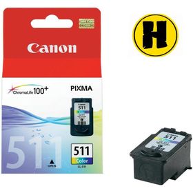 Canon Cl511 2972b007 Renkli Yazıcı Kartuşu