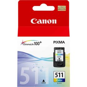 Canon Cl511 2972b007 Renkli Yazıcı Kartuşu