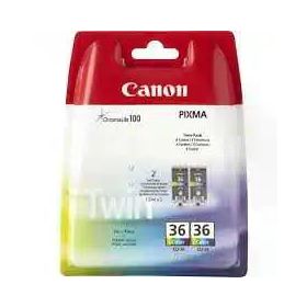 Canon CLI-36/1511B018 2'li Paket Renkli Orijinal Kartuş