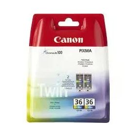 Canon CLI-36/1511B018 2'li Paket Renkli Orijinal Kartuş