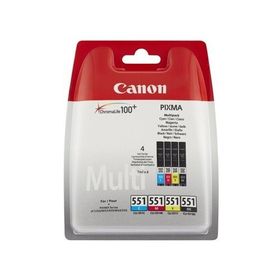 Canon CLI-551 4'lü Set Mürekkep Kurtuş