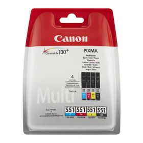 Canon CLI-551 4'lü Set Mürekkep Kurtuş