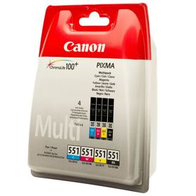 Canon CLI-551CMYBK Multipack Mürekkep Kartuşu
