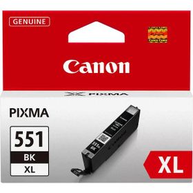 Canon CLI-551XL/6443B001 Yüksek Kapasiteli Siyah Orjinal Kartuş