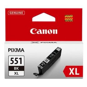 Canon CLI-551XL/6443B001 Yüksek Kapasiteli Siyah Orjinal Kartuş