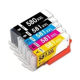Canon CLI-551XXL Ektsra Yüksek Kapasite 14.5 ml Takım Muadil Kartuş