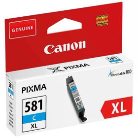 Canon CLI-581XL/2049C001 Mavi Yüksek Kapasiteli Orijinal Kartuş