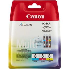 Canon CLI-8CMY 0621B029 Multipack Orijinal Kartuş