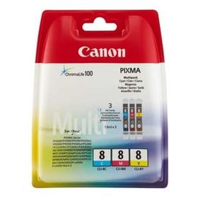Canon CLI-8CMY 0621B029 Multipack Orijinal Kartuş