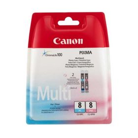 Canon CLI-8PC CLI-8PM 0624B026 2'li Paket Orijinal Kartuş