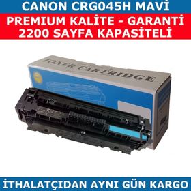 Canon CRG 045H Mavi MF631CN MF633CDW MF634 Uyumlu Toner