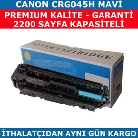 Canon CRG 045H Mavi MF631CN MF633CDW MF634 Uyumlu Toner