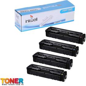 Canon CRG-054 Tüm Renkler Muadil Toner Seti