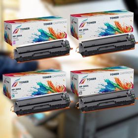 Canon CRG-067 I-Sensys 631CW LBP 633CDW MF651CW MF 655CDW MF 655CX MF 657CDW Çipli Muadil Toner Set