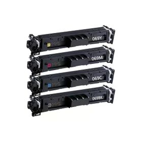 Canon Crg-069 Uyumlu Çipsiz 4 Renk Muadil Toner