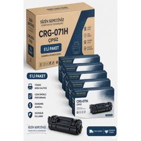 Canon CRG 071H / 5646C002AA 2500 Sayfalık - 2'li Avantaj Menü Çipsiz Muadil Toner
