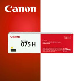 Canon CRG-075H 6366C002 Sarı Yüksek Kapasiteli Orijinal Toner