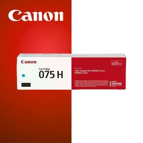 Canon CRG-075H 6368C002 Mavi Yüksek Kapasiteli Orijinal Toner