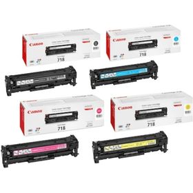 Canon CRG-718 4'lü Set LBP-7200c Orjinal Toner