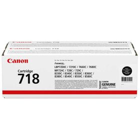 Canon CRG-718/2662B017 Siyah Orjinal 2'li Toner