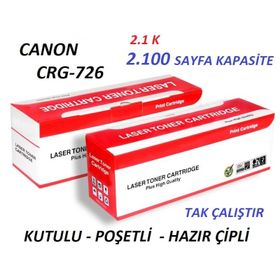 Canon CRG-726-3483B002 Muadil Toner