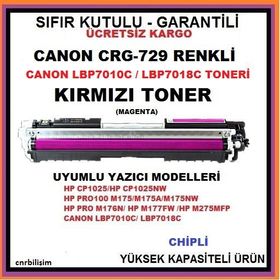 Canon CRG-729-4368B002 Kırmızı Muadil Toner