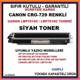 Canon CRG-729-4370B002 Siyah Muadil Toner