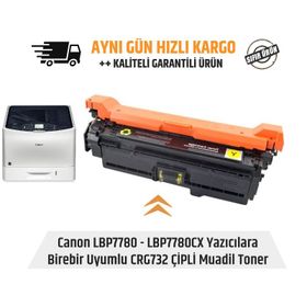 Canon CRG-732 Sarı Muadil Toner