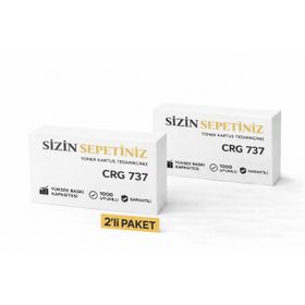 Canon CRG-737 I-Sensys MF237W 2'li Muadil Toner