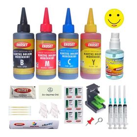 Canon Ekoset E474/E484 Siyah Dolum Seti Kurtuş
