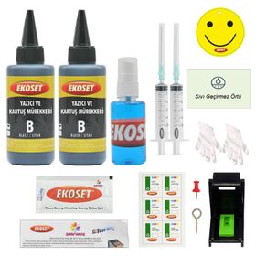 Canon Ekoset E514 Siyah Dolum Seti PG-84 Kurtuş