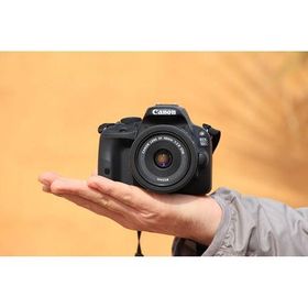 Canon EOS 100D 18-55mm + 75-300mm Lens DSLR Fotoğraf Makinesi