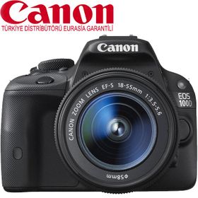 Canon EOS 1100D 18-55mm + 50mm Lens DSLR Fotoğraf Makinesi