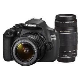 Canon EOS 1200D 18-55mm + 75-300mm + 50mm Lens DSLR Fotoğraf Makinesi