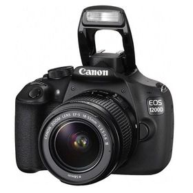 Canon EOS 1200D 18-55mm + 75-300mm Lens DSLR Fotoğraf Makinesi