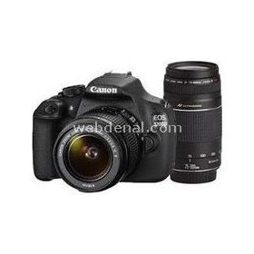 Canon EOS 1200D 18-55mm + 75-300mm Lens DSLR Fotoğraf Makinesi