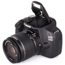 Canon EOS 1200D 18-55mm IS + 55-250mm IS Lens DSLR Fotoğraf Makinesi