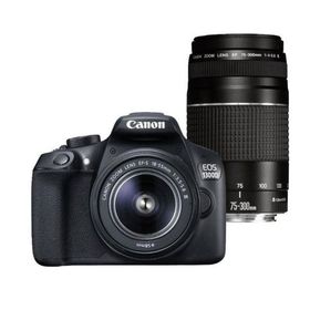 Canon EOS 1300D 18-55mm + 50mm Lens DSLR Fotoğraf Makinesi