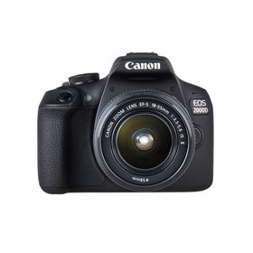 CANON EOS 2000D 18-55 75-300mm DSLR Fotoğraf Makinesi