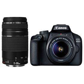 Canon EOS 4000D 18-55 75-300mm DSLR Fotoğraf Makinesi