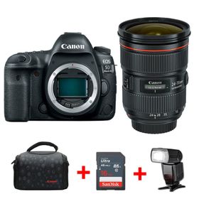 Canon EOS 5D Mark IV 24-70mm f2.8L II DSLR Fotoğraf Makinesi