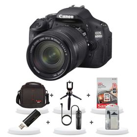 Canon EOS 600D 18-135mm Lens DSLR IS II 18 MP 3.0" LCD SLR Dijital Fotoğraf Makinesi