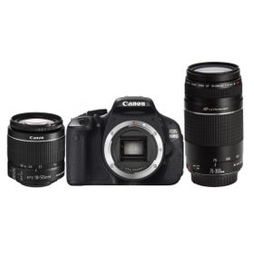 Canon EOS 600D 18-55mm + 75-300mm IS Lens DSLR Fotoğraf Makinesi