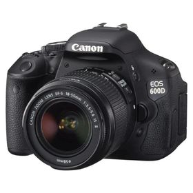Canon EOS 600D 18-55mm Lens DSLR Siyah Fotoğraf Makinesi