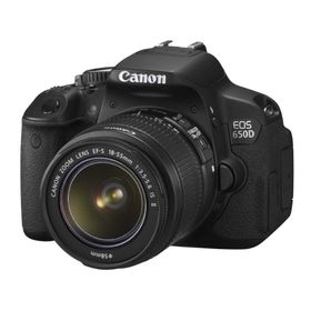 Canon EOS 650D 18-55mm IS II + 55-250mm Lens DSLR Fotoğraf Makinesi